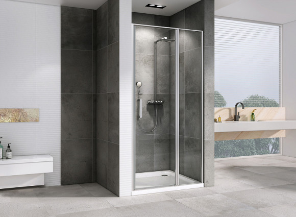 Душевая дверь Abber Sonnenstrand 140 AG04140S профиль Хром стекло прозрачное Душевая дверь Abber Sonnenstrand 140 AG04140S профиль Хром стекло прозрачное