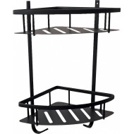 Полка корзина Rav Slezak Yukon YUA0800CMAT угловая Черная матовая