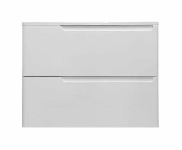 Тумба с раковиной Эстет Kare Luxe 80 ФР-00005715 подвесная Белая