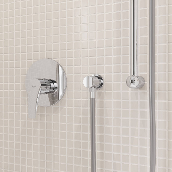Смеситель для душа Grohe BauEdge 29078001 Хром Смеситель для душа Grohe BauEdge 29078001 Хром