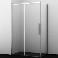Душевой уголок WasserKRAFT Dinkel 140x90 58R36 профиль Хром стекло прозрачное