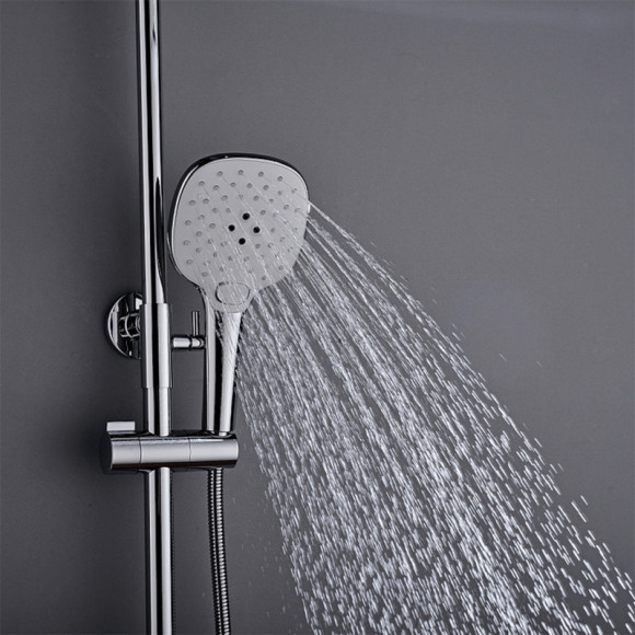 Душевая система Orans OLS-7550 7550000 Серебристый хром