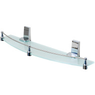 Стеклянная полка WasserKRAFT Lopau K-6044 Хром