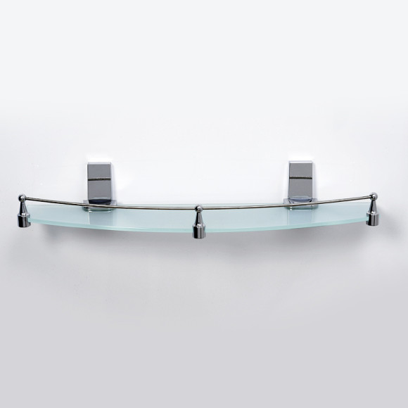 Стеклянная полка WasserKRAFT Lopau K-6044 Хром Стеклянная полка WasserKRAFT Lopau K-6044 Хром