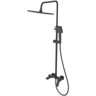 Душевая система Haiba HB24818-7 Черная матовая