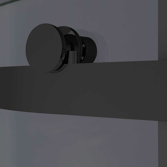 Душевая дверь Vincea Como-N 120 VDS-4CN120CGB профиль Черный стекло тонированное