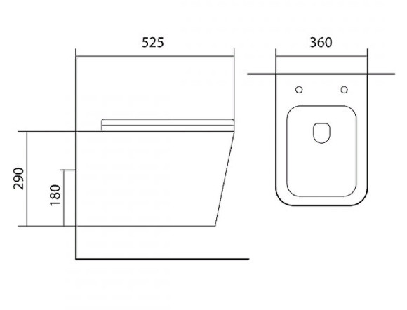 Унитаз Aquatek Либра New AQ0530N-00 подвесной с сиденьем Микролифт Унитаз Aquatek Либра New AQ0530N-00 подвесной с сиденьем Микролифт