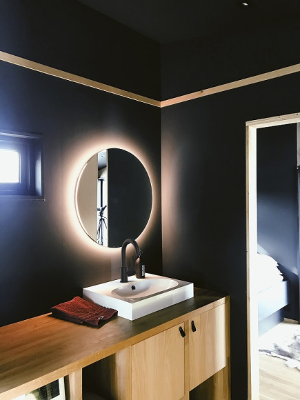 Смеситель для раковины GPD Gildo MTL165-S Черный