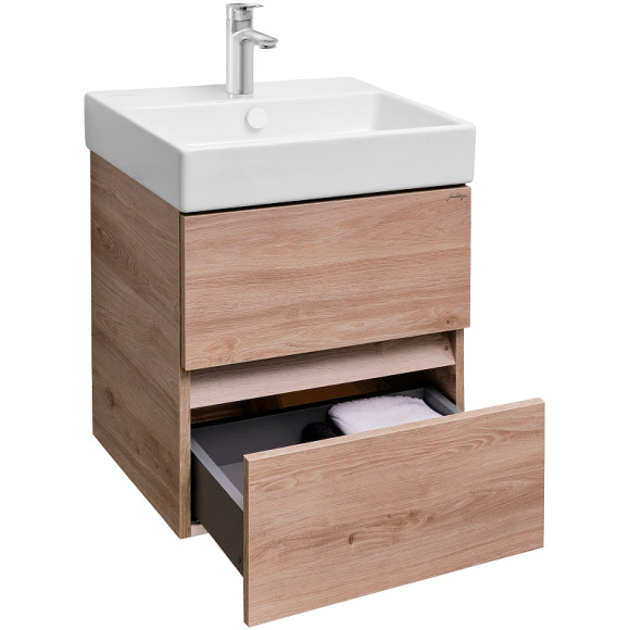 Тумба под раковину Jacob Delafon Tolbiac 50 EB1378-E75 подвесная Дуб давос натуральный