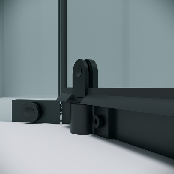 Душевой уголок Grossman Pragma 100х100 302.K33.03.1010.21.00 профиль Черный матовый стекло прозрачное Душевой уголок Grossman Pragma 100х100 302.K33.03.1010.21.00 профиль Черный матовый стекло прозрачное