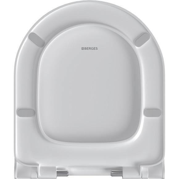 Унитаз Berges Ego XL 082138 подвесной с сиденьем Микролифт Унитаз Berges Ego XL 082138 подвесной с сиденьем Микролифт