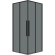 Душевой уголок Grossman Galaxy 80х80 300.K33.01.8080.21.10 профиль Черный матовый стекло тонированное Душевой уголок Grossman Galaxy 80х80 300.K33.01.8080.21.10 профиль Черный матовый стекло тонированное