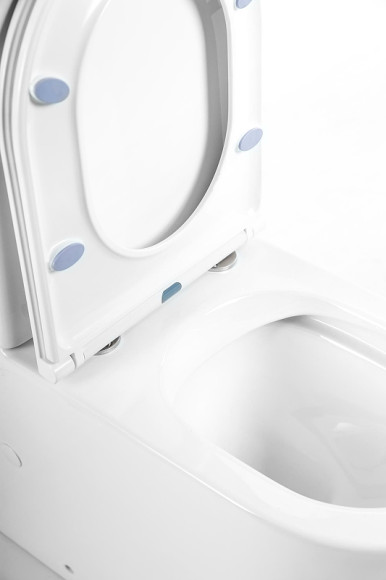 Унитаз компакт BelBagno Flay-R BB2149CPR/BB870SC без бачка с сиденьем Микролифт Унитаз компакт BelBagno Flay-R BB2149CPR/BB870SC без бачка с сиденьем Микролифт