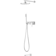 Душевая система Boheme Spectre 454-2-MW Белая матовая Душевая система Boheme Spectre 454-2-MW Белая матовая