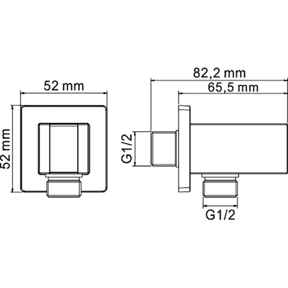 Гигиенический душ со смесителем WasserKRAFT Aller A106157 Хром
