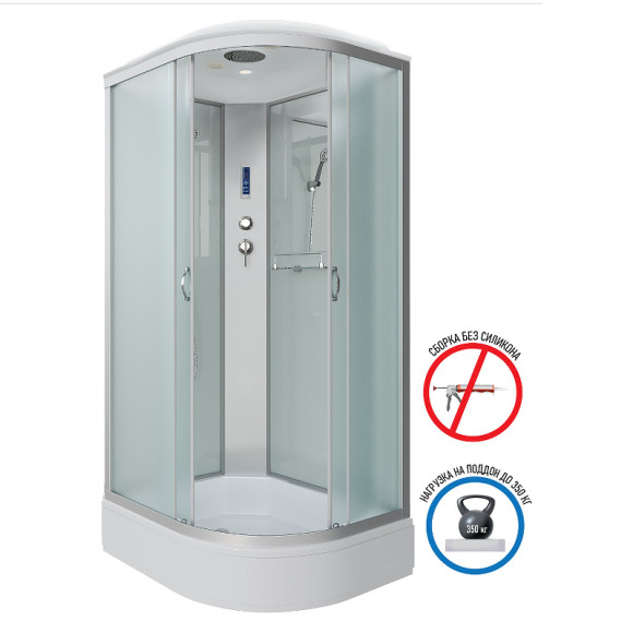 Душевая кабина Niagara Classic 130х90 L NG-33394-14LP без гидромассажа Душевая кабина Niagara Classic 130х90 L NG-33394-14LP без гидромассажа