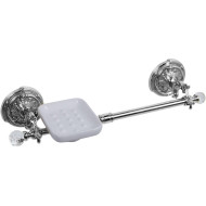 Полотенцедержатель c мыльницей Art&Max Barocco Crystal AM-2057P-Cr-C Хром Полотенцедержатель c мыльницей Art&Max Barocco Crystal AM-2057P-Cr-C Хром