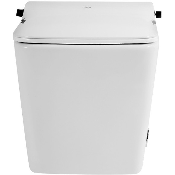 Унитаз биде Abber Rechteck AC1215S подвесной с сиденьем Микролифт Унитаз биде Abber Rechteck AC1215S подвесной с сиденьем Микролифт