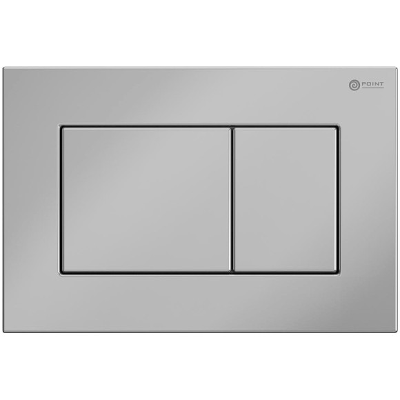 Комплект унитаза с инсталляцией Point Афина PN48057C с сиденьем Микролифт и клавишей смыва Хром