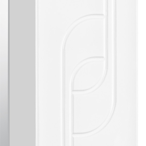 Зеркало со шкафом Aquaton Панда 50 1A007402PD01R с подсветкой Белое