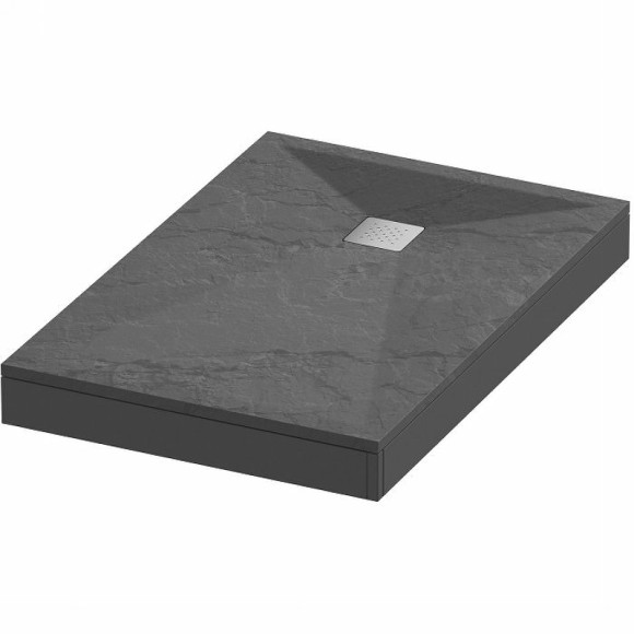 Душевой поддон из искусственного камня Grossman Strong 80x100 GR-S280100Q Графит Душевой поддон из искусственного камня Grossman Strong 80x100 GR-S280100Q Графит