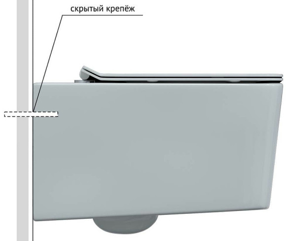 Комплект унитаза с инсталляцией Berges Floe Rimless 043284 с сиденьем Микролифт и Белой клавишей смыва Комплект унитаза с инсталляцией Berges Floe Rimless 043284 с сиденьем Микролифт и Белой клавишей смыва