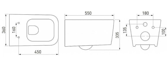 Комплект унитаза с инсталляцией Berges Floe Rimless 043284 с сиденьем Микролифт и Белой клавишей смыва Комплект унитаза с инсталляцией Berges Floe Rimless 043284 с сиденьем Микролифт и Белой клавишей смыва