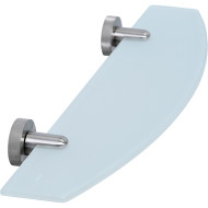 Стеклянная полка WasserKRAFT Tauber K-64424 Никель