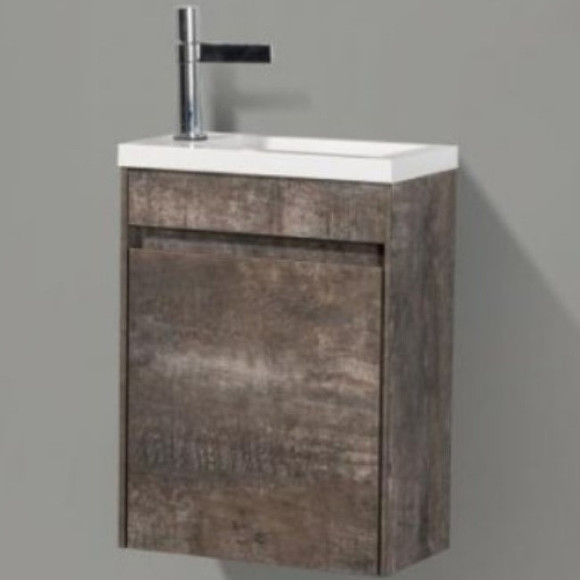 Тумба под раковину BelBagno Pietra Mini 46 PIETRA MINI-460-1A-SO-PT-L подвесная Stone Тумба под раковину BelBagno Pietra Mini 46 PIETRA MINI-460-1A-SO-PT-L подвесная Stone
