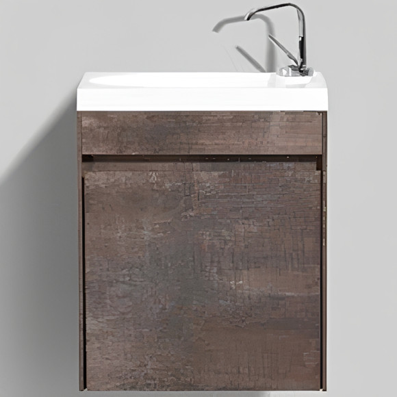 Тумба под раковину BelBagno Pietra Mini 46 PIETRA MINI-460-1A-SO-PT-L подвесная Stone Тумба под раковину BelBagno Pietra Mini 46 PIETRA MINI-460-1A-SO-PT-L подвесная Stone