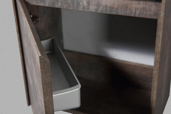 Тумба под раковину BelBagno Pietra Mini 46 PIETRA MINI-460-1A-SO-PT-L подвесная Stone Тумба под раковину BelBagno Pietra Mini 46 PIETRA MINI-460-1A-SO-PT-L подвесная Stone