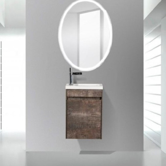 Тумба под раковину BelBagno Pietra Mini 46 PIETRA MINI-460-1A-SO-PT-L подвесная Stone Тумба под раковину BelBagno Pietra Mini 46 PIETRA MINI-460-1A-SO-PT-L подвесная Stone