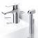 Смеситель для раковины AM.PM Gem F90A03000 с гигиеническим душем Хром Смеситель для раковины AM.PM Gem F90A03000 с гигиеническим душем Хром