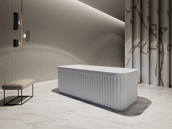 Акриловая ванна Abber 170х75 AB9411-1.7 без гидромассажа