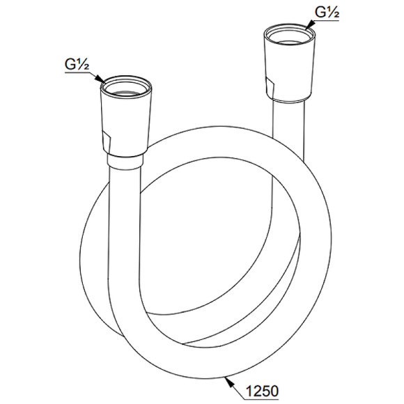 Душевой шланг Kludi Supra 6107191-00 Белый Хром Душевой шланг Kludi Supra 6107191-00 Белый Хром