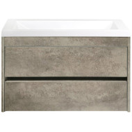Тумба под раковину Art&Max Family-1000-2C-SO-CV подвесная Цемент Тумба под раковину Art&Max Family-1000-2C-SO-CV подвесная Цемент