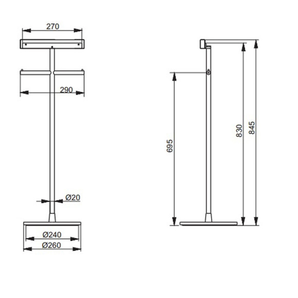 Напольная стойка Toto Neorest YH63SDT1 Хром