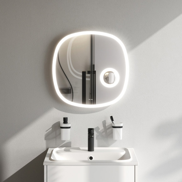 Зеркало AM.PM Func 55 M8FMOX0553SA с подсветкой с увеличением с ИК-сенсорным выключателем