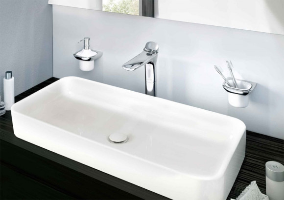 Стакан для зубных щеток Kludi Ambienta 5397505 Хром Белый Стакан для зубных щеток Kludi Ambienta 5397505 Хром Белый