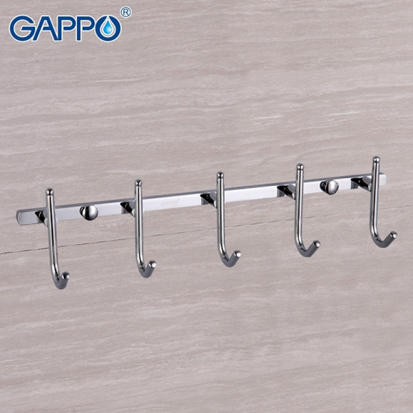 Вешалка для полотенец Gappo G201-5 Хром Вешалка для полотенец Gappo G201-5 Хром