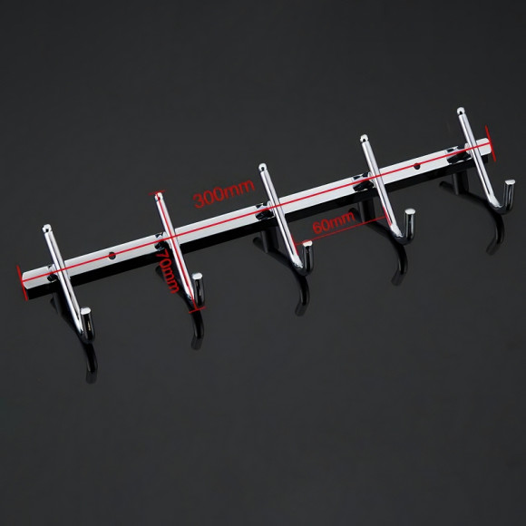 Вешалка для полотенец Gappo G201-5 Хром Вешалка для полотенец Gappo G201-5 Хром