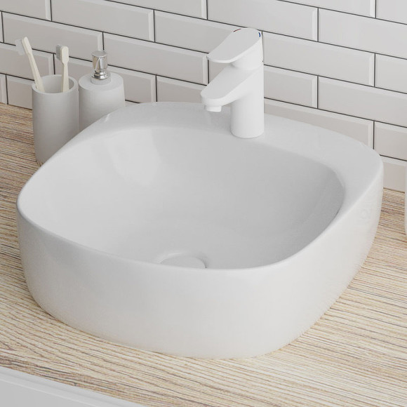 Раковина Grossman 42 GR-3028 Белая Раковина Grossman 42 GR-3028 Белая