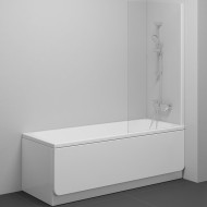 Шторка на ванну Ravak Nexty NVS1-80 7O840100Z1 профиль Белый стекло Transparent Шторка на ванну Ravak Nexty NVS1-80 7O840100Z1 профиль Белый стекло Transparent