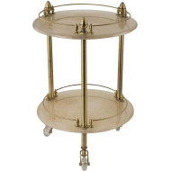 Столик Migliore Elisabetta 17015 на колесиках Бронза Столик Migliore Elisabetta 17015 на колесиках Бронза