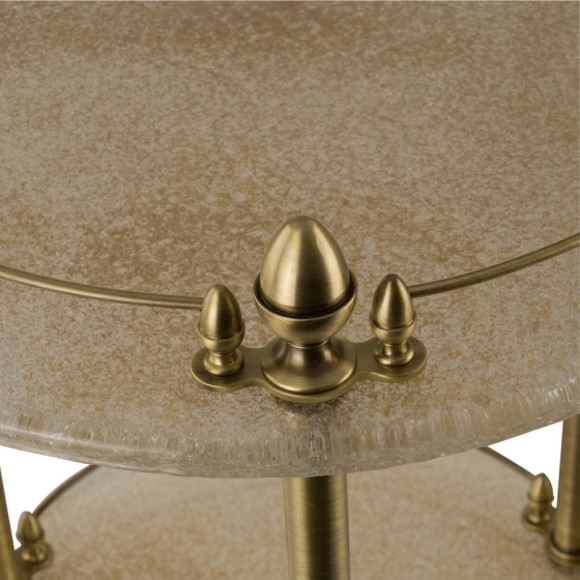 Столик Migliore Elisabetta 17015 на колесиках Бронза Столик Migliore Elisabetta 17015 на колесиках Бронза