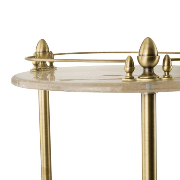 Столик Migliore Elisabetta 17015 на колесиках Бронза Столик Migliore Elisabetta 17015 на колесиках Бронза