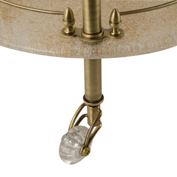 Столик Migliore Elisabetta 17015 на колесиках Бронза Столик Migliore Elisabetta 17015 на колесиках Бронза