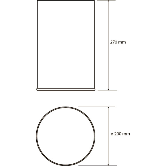 Ведро для мусора Bemeta Hotel 115115031 Хром