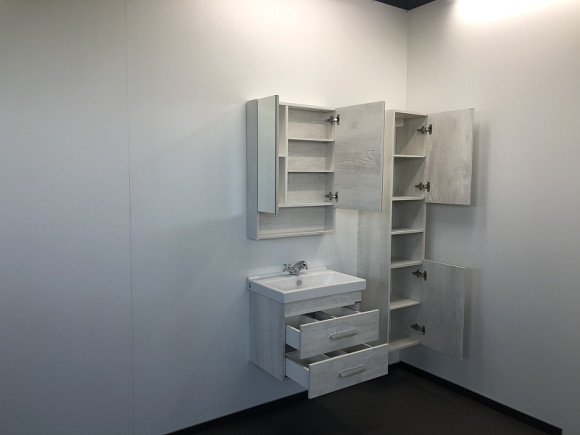 Зеркальный шкаф Comforty Никосия 60 00004138878 Дуб белый Зеркальный шкаф Comforty Никосия 60 00004138878 Дуб белый