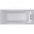 Акриловая ванна Riho Still Square 180х80 B099003005 (BR0100500K00130) LED R без гидромассажа